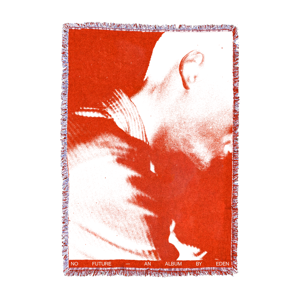 No Future Red Blanket