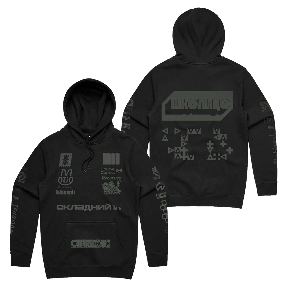 Sponsor Black Hoodie