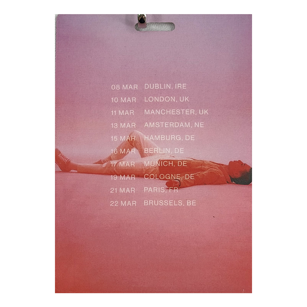 No Future Europe Tour - 2020 VIP Laminate