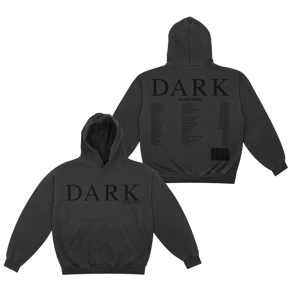 Dark Pigment Black Pullover Hoodie