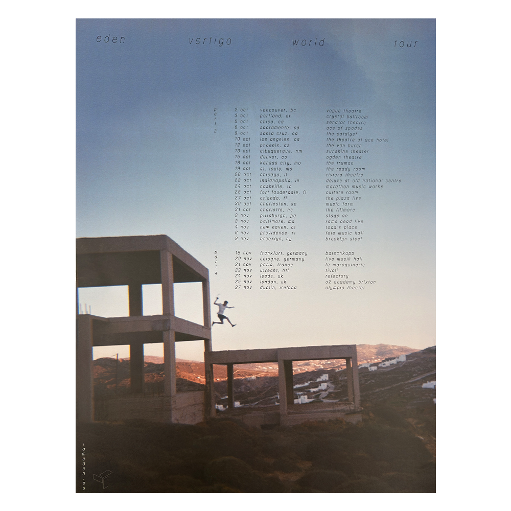 Vertigo World Tour - 2018 NA/EU Poster - Parts 3 + 4