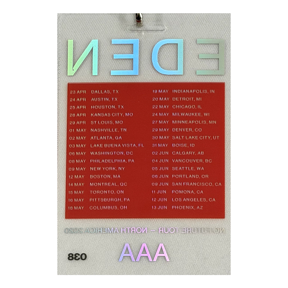 No Future North America Tour - 2020 AAA Laminate