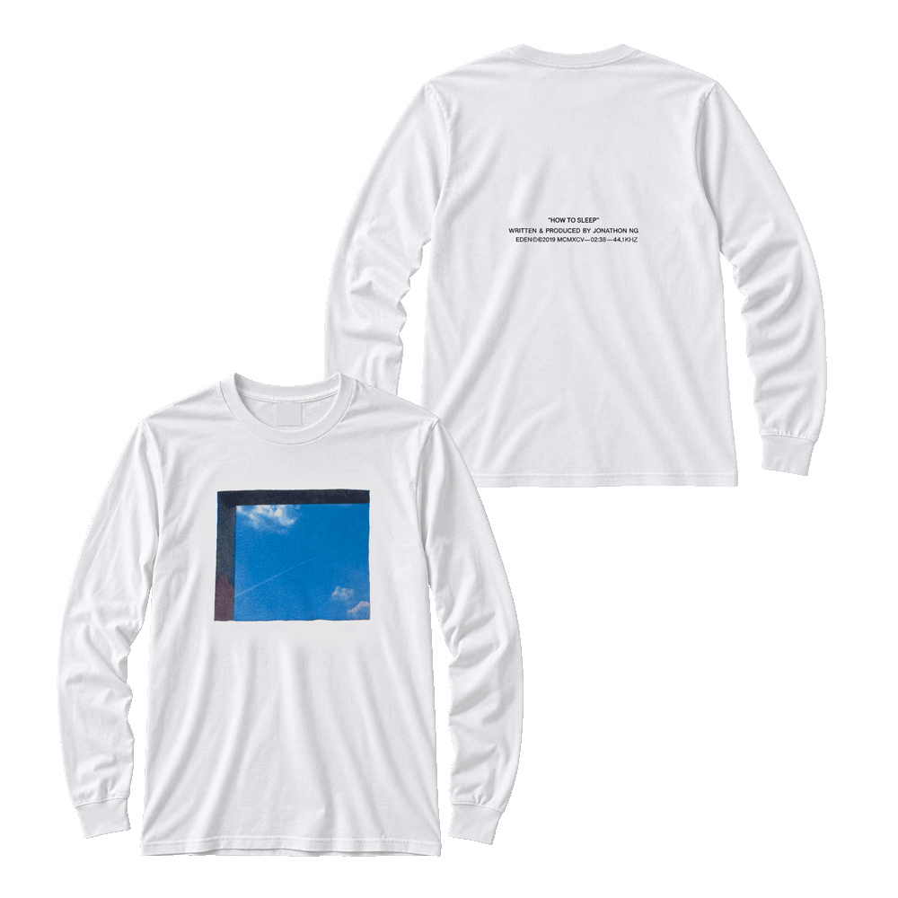 Sky Longsleeve White Tee