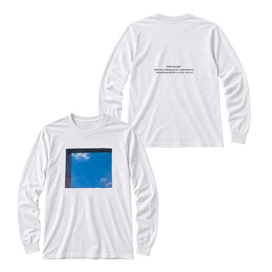 Sky Longsleeve White Tee