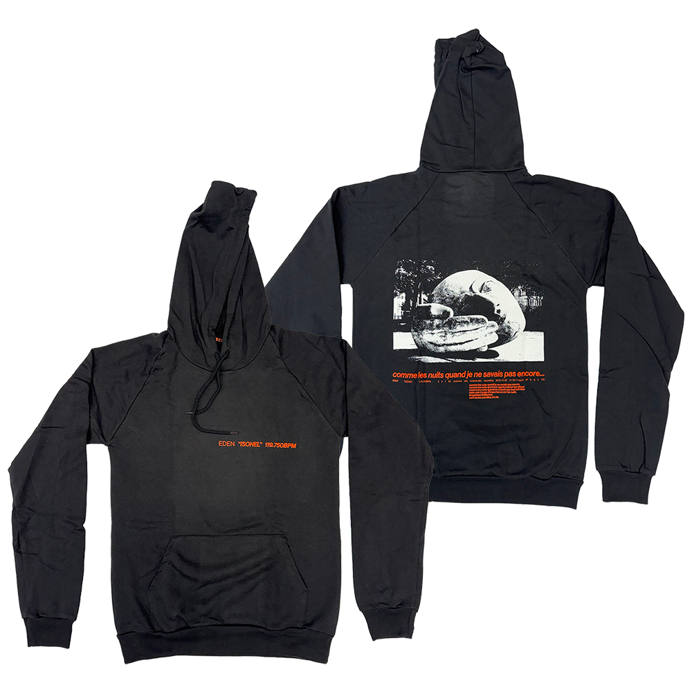 isohel 119.750BPM Black Hoodie