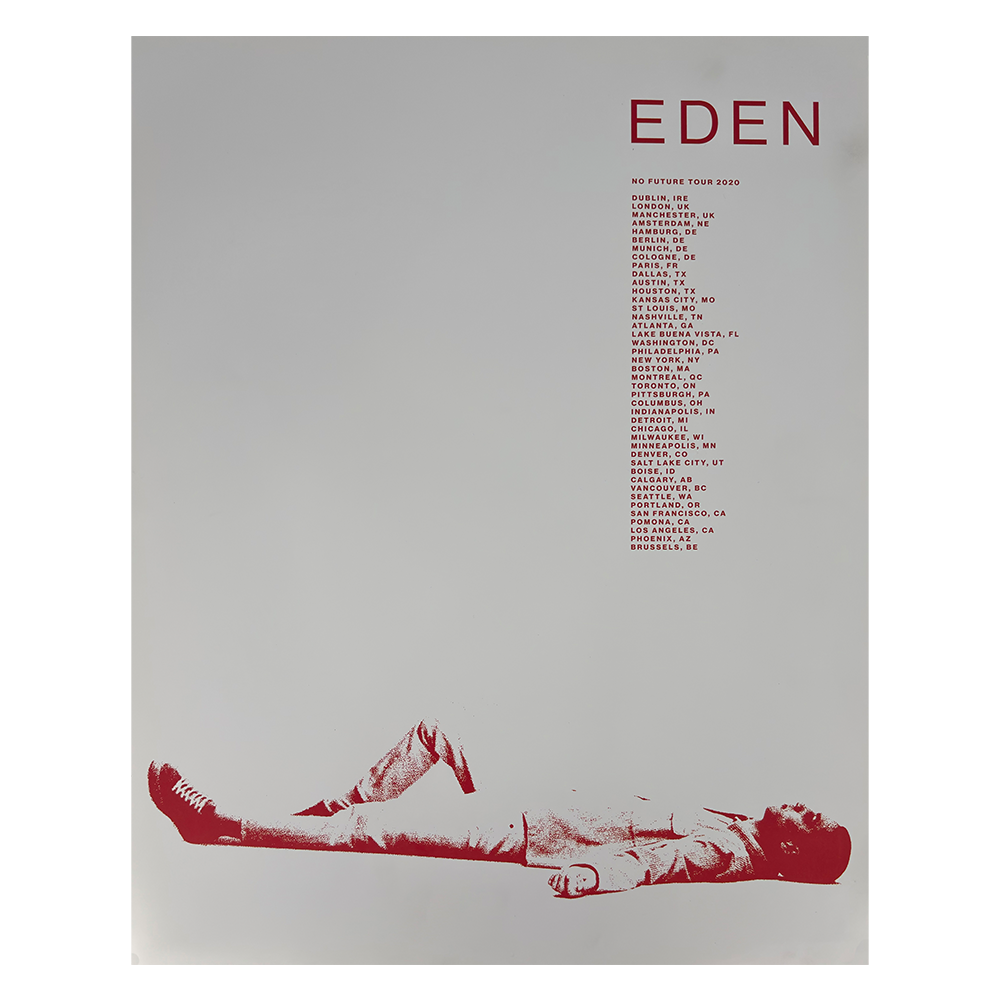 No Future 2020 Tour Poster