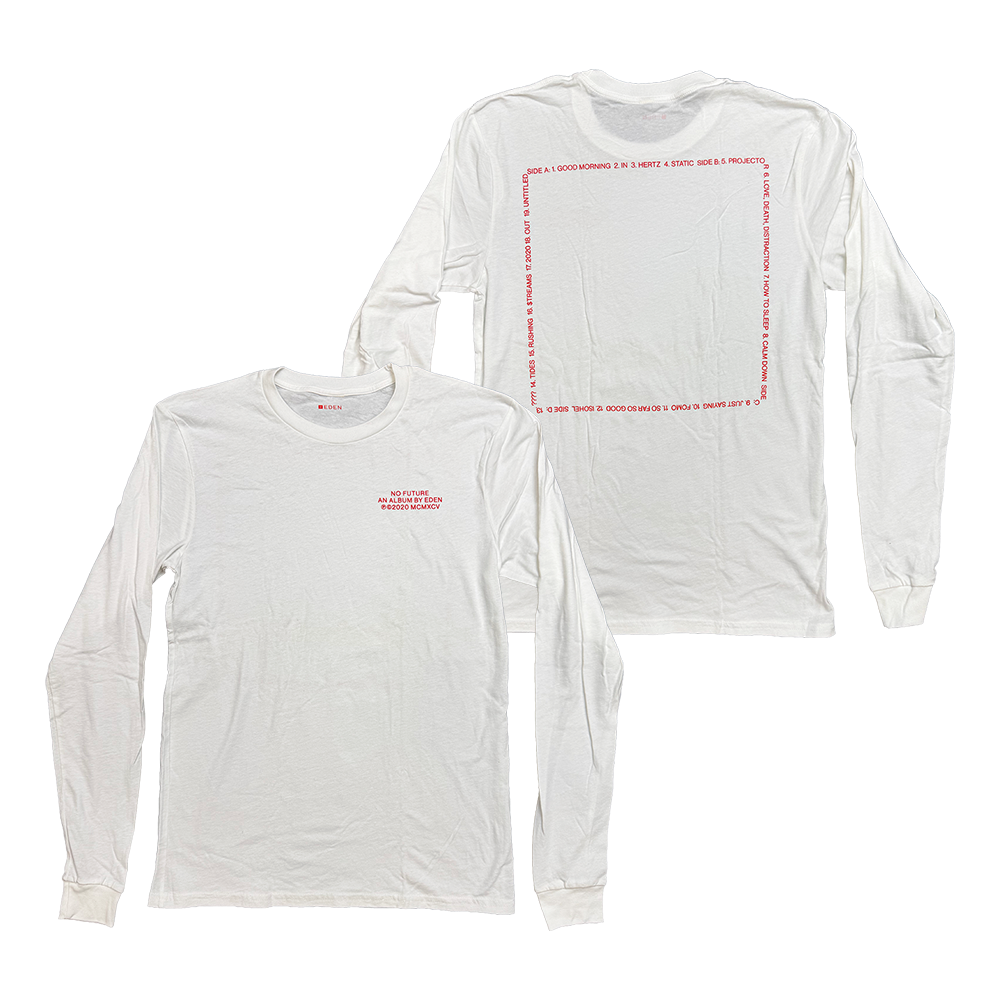 No Future White Long Sleeve