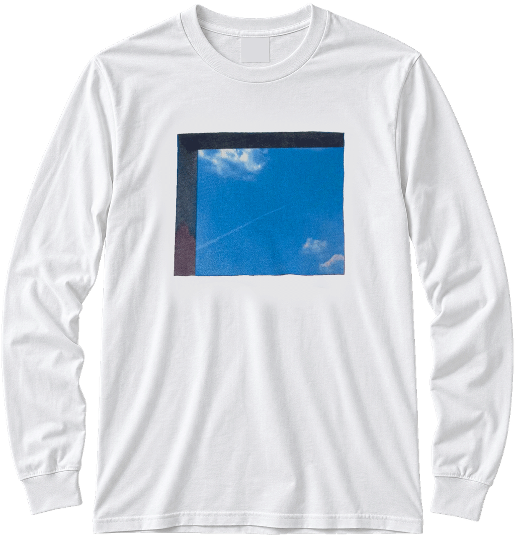 Sky Longsleeve White Tee