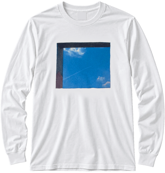 Sky Longsleeve White Tee