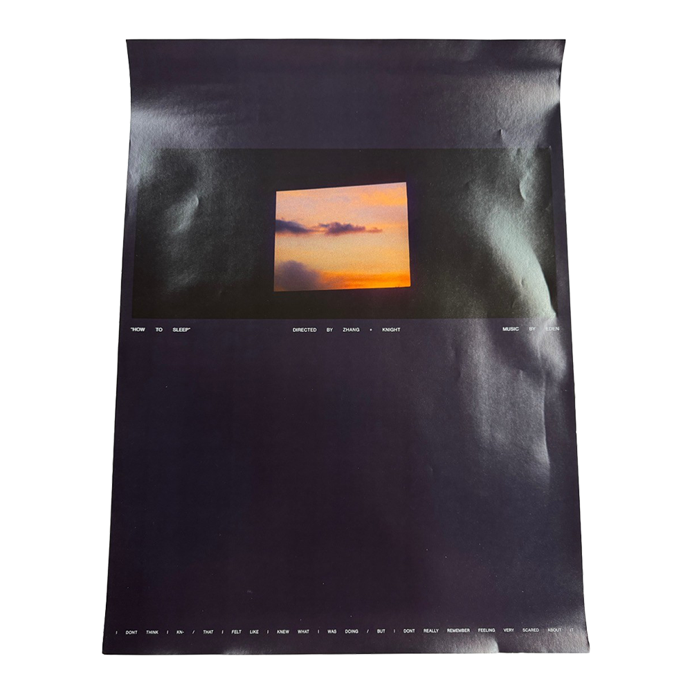 How To Sleep Poster