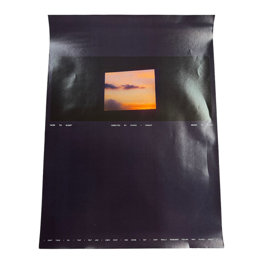 How To Sleep Poster