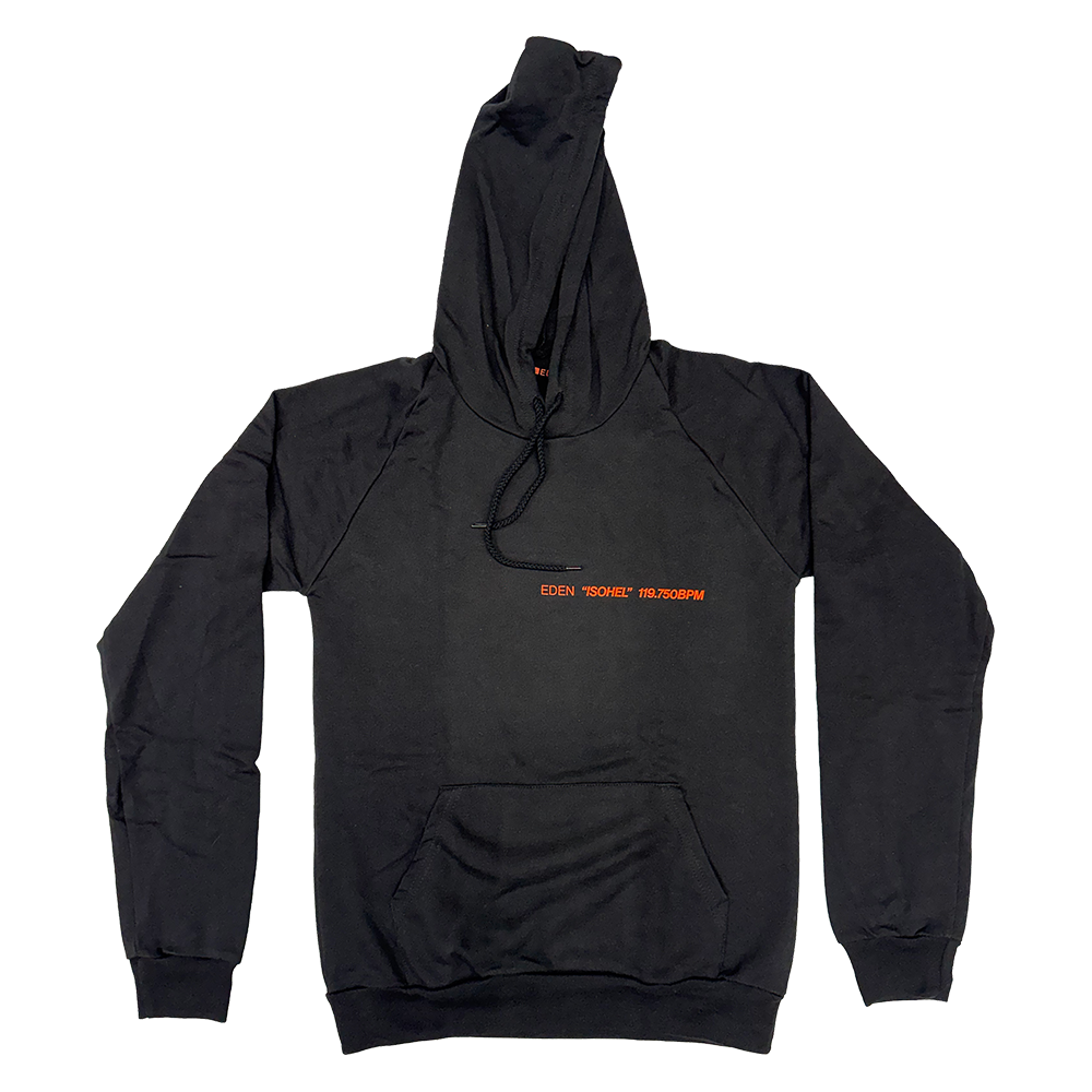 isohel 119.750BPM Black Hoodie