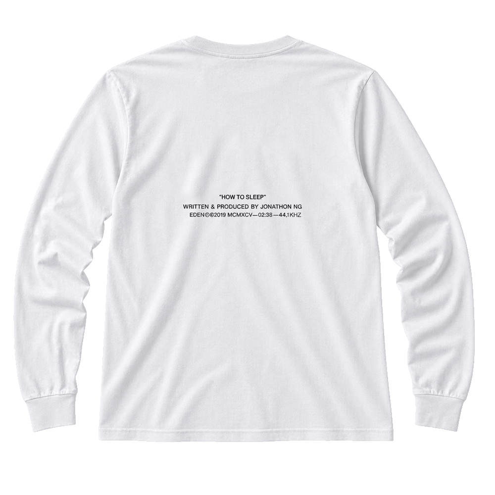 Sky Longsleeve White Tee