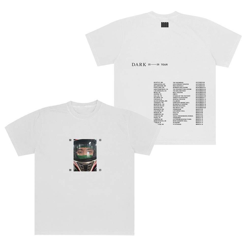Dark Helmet Tour T-Shirt White